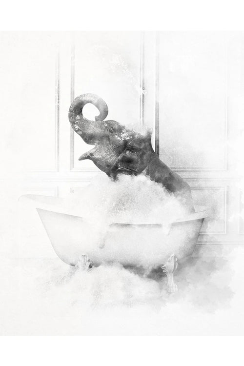 Fun in bathtub <br> (Elephant)